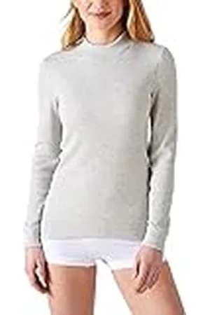 Damart Camiseta Thermolactyl, Cuello Alto, canalé Polar, Manga Larga Ropa Interior, , XL para Mujer