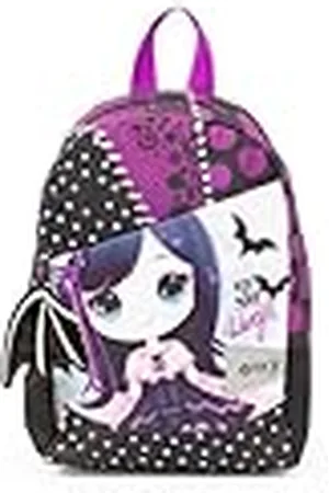 Giochi Preziosi Go Pop – Mochila de guardería modelo Dark Love con amplio compartimento central, tirador de cremallera personalizado de goma, correas acolchadas y asa Dim. 25,5 x 34,5 x 11,5 cm