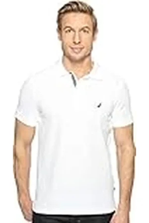 Nautica Slim Fit Short Sleeve Solid Polo Shirt, , M para Hombre