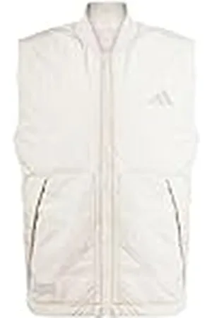 adidas Hombre MERCEDES - AMG PETRONAS FORMULA ONE TEAM PREMIUM SWEAT VEST MEN, Wonder Alumina/Putty Beige, M