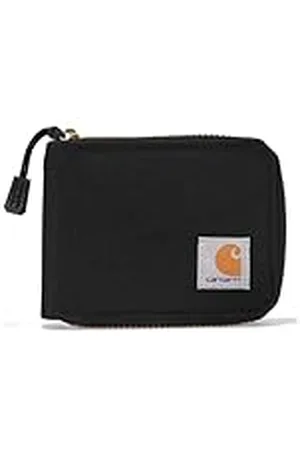 Carhartt Cartera de Lona estándar para Hombre, Color , tamaño estándar, Cartera de Lona Casual con Cremallera, Carteras duraderas con Cremallera