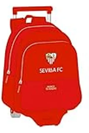 Safta Mochila Infantil de Sevilla FC con Carro 705, 280x100x340 mm Unisex niños, , Estándar