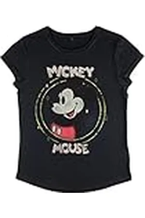 Disney Classic-Camiseta de Manga Larga para Mujer, diseño de Mickey Mouse, , S