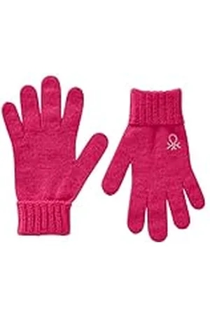 Benetton GUANTI IN Maglia 107TCG003 Guantes y Manoplas, , M para Niñas