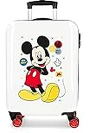 Disney Mickey Enjoy the Day Maleta de cabina 40x55x20 cms Rígida ABS Cierre de combinación lateral 34L 2,8 Kgs 4 Ruedas Dobles 0