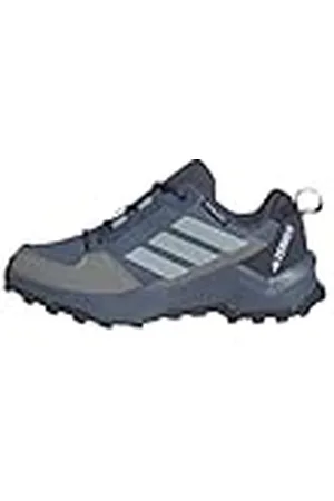 adidas Terrex Ax4R Rain.RDY Hiking Shoes Kids, Zapatos de Senderismo Unisex niños, Wonder Steel/Magic Grey/Shadow Navy, 35 EU