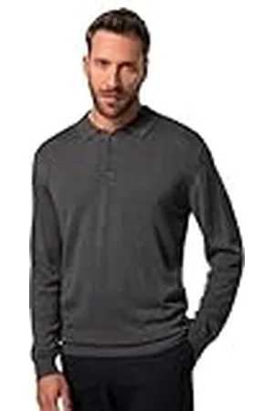JP 1880 Polo de Punto FLEXNAMIC®, Manga Larga, Merino-Touch, hasta 7 XL 7XL 829307120-7XL