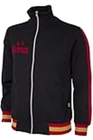 Copa As Roma 1977-78 Retro Football Jacket Retro Football Chaqueta de cuello largo