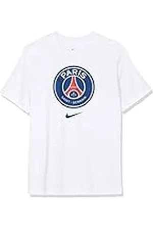 Nike PSG M Nk tee Evergreen Crest Camiseta de Manga Corta, Hombre, White, XL