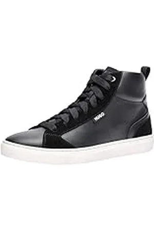 HUGO BOSS Morrie_Hito_pusd, Zapatillas Mujer, Black, 39 EU