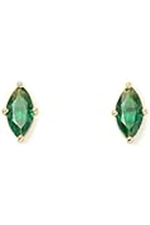 Kate Spade Signature Solitaire Boxed Studs y colgante, esmeralda
