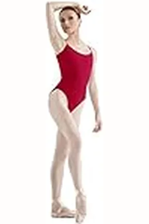 Bloch Dance Sissone - Maillot camisola con espalda en V para mujer, , talla S