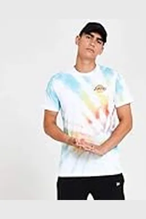 New Era NBA Tye Dye tee Loslak Xpt Camiseta de Manga Corta, Hombre, , XL