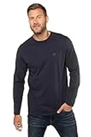 JP 1880 Camiseta de Manga Larga, básica, hasta la Talla 8 XL 4XL 702559730-4XL