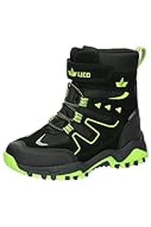 LICO Raseborg VS, Botas de Invierno, Schwarz/Lemon, 25 EU