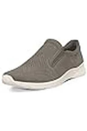 Ecco Irving, Zapatillas Hombre, Verde/Naranja, 44 EU
