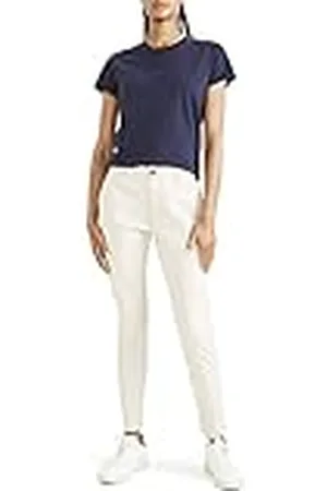Dockers Weekend Chino Skinny Regular Length, Pantalones para Mujer, 26