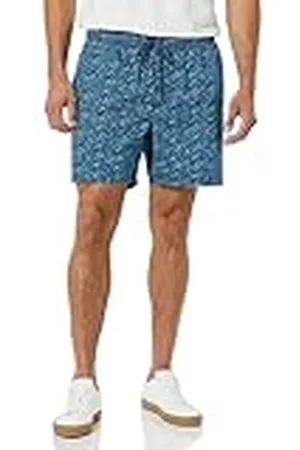 Amazon Pantalones Cortos de 15 cm con Cordón Ajustable Hombre, , XXL