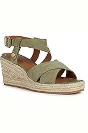 Geox D Panarea, Alpargatas con cuña Mujer, , 38 EU