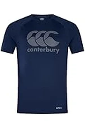 Canterbury Large Logo Superlight Camiseta para Hombre, Navy, XL