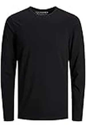 JACK & JONES Basic O-Neck tee L/S Noos Camisa Manga Larga, , XL para Hombre
