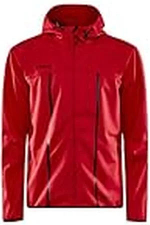Craft Adv Explore - Chaqueta softshell impermeable para hombre, 2 bolsillos laterales, 1 bolsillo interior, chaqueta de entretiempo para hombre