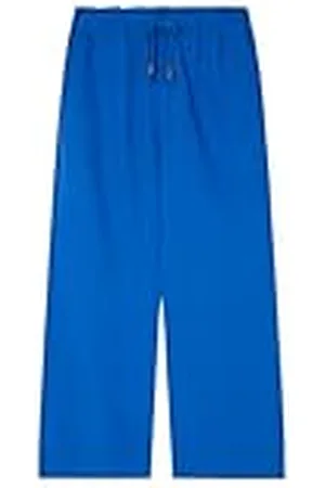 Springfield SPRINGFILED, Mujer, Pantalón Jogger Lino Viscosa, Blues, 34