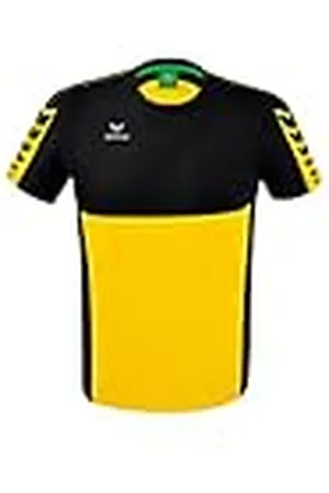 Erima Unisex niños Six Wings Camiseta, Amarillo, 116