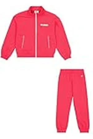 Champion Legacy Graphic Shop G (405047) -Ultra-Light Soft Compact Powerblend Terry High-Neck Chandal Bebe, , 3-4 años para Niñas