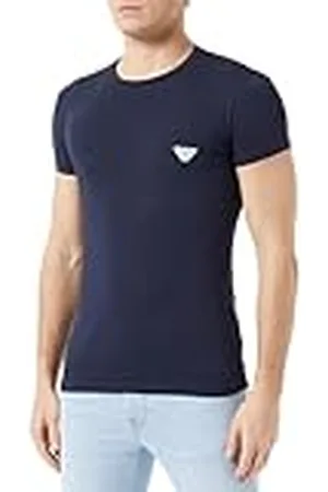 Emporio Armani Shiny Logoband T-Shirt Hombre, , XL