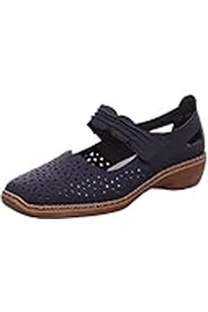 Rieker 41399, Bailarinas para Mujer, Azul (Royal), 38 EU