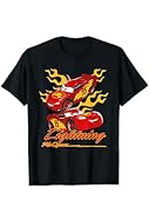 Cars Lightning McQueen Faster Than Fast Camiseta