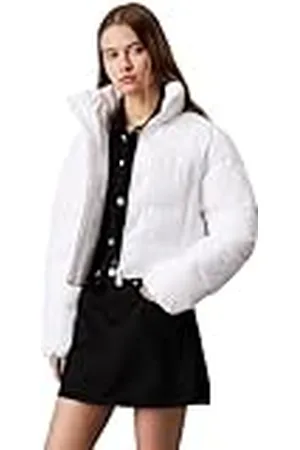 Calvin Klein Cazadora acolchada Mujer Matte Puffer Cropped Fit, , XL