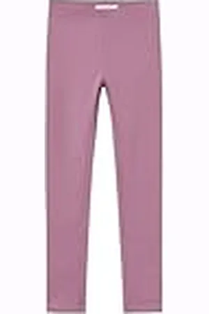 NAME IT Nkfdavina Solid Swe Legging BRU N Noos Leggings, , 98 cm para Niñas