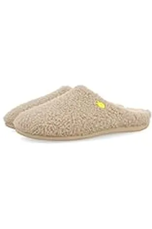 HOT POTATOES Chemung, Slipper Mujer, Beig, 36 EU