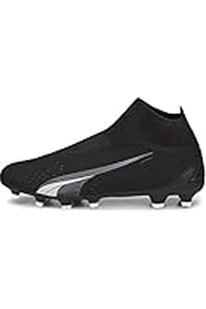 PUMA Ultra Match+ LL FG/AG, Zapatillas de fútbol Hombre, Black White, 42 EU