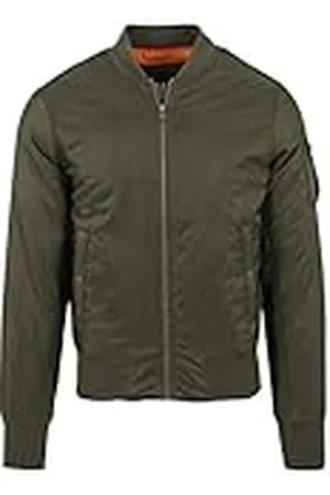 Urban classics Chaqueta de Hombre cortavientos de invierno yotoño, tipo bomber de la vieja escuela, acolchada y muy ajustada, tallas S - 5XL