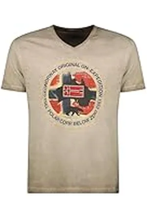 Geographical Norway Jexcursion Men, Camisetas Hombre, Taupe