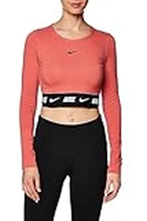 Nike NSW Crop Tape LS - Camiseta para Mujer
