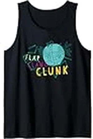 Clangers Solapa de pollo The Iron Clang Clunk Retro Camiseta sin Mangas