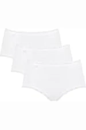 Sloggi 24/7 Cotton Lace Midi C3P, Slip, Mujer, , 50 (Pack De 3)