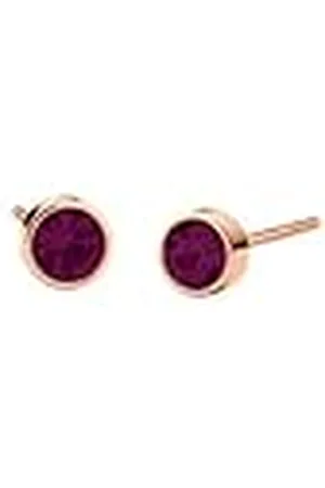 Bering Pendientes unisex en oro rosa brillante - Colección Arctic Symphony con acero inoxidable - 709-397-05