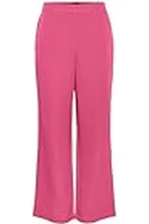 Pieces® PCBOZZY HW WIDE PLAIN PANT NOOS BC, Trousers Mujer, , L