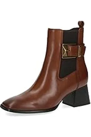 Caprice 9-25344-41, Botines de tacón con cordones para Mujer, Marrón (Cognac Nappa), 37 EU