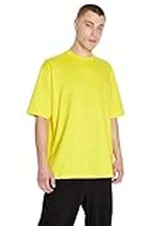 Armani Exchange Jersey de algodón Pesado de Gran tamaño con Logotipo en Relieve Polo Sweater, , S para Hombre