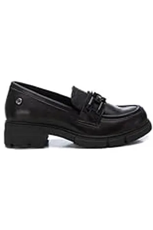 Xti Mocasines Niña Negro - Calzado Cómodo y Versátil - Moda Casual - Modelo 15107001 (Talla 32)