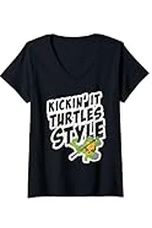 Teenage Mutant Ninja Turtles Mujer TMNT al estilo Kickin