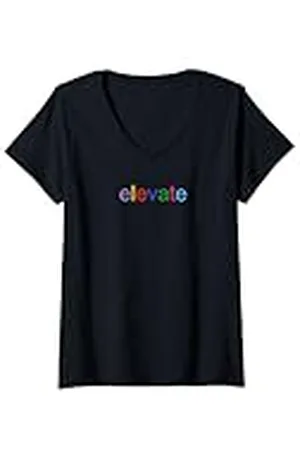 Elevate Mujer Elevar Camiseta Cuello V