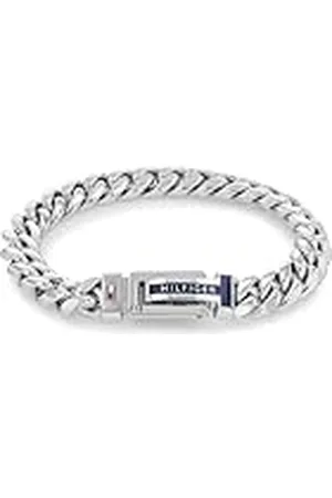 Tommy Hilfiger Jewelry Pulsera de Cadena para Hombre de Acero Inoxidable - 2790433