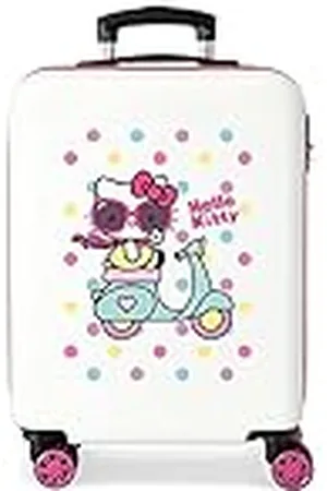 Hello Kitty Girl Gang Maleta De Cabina Rígida 55cm Niñas, (White), 38x55x20 Cms
